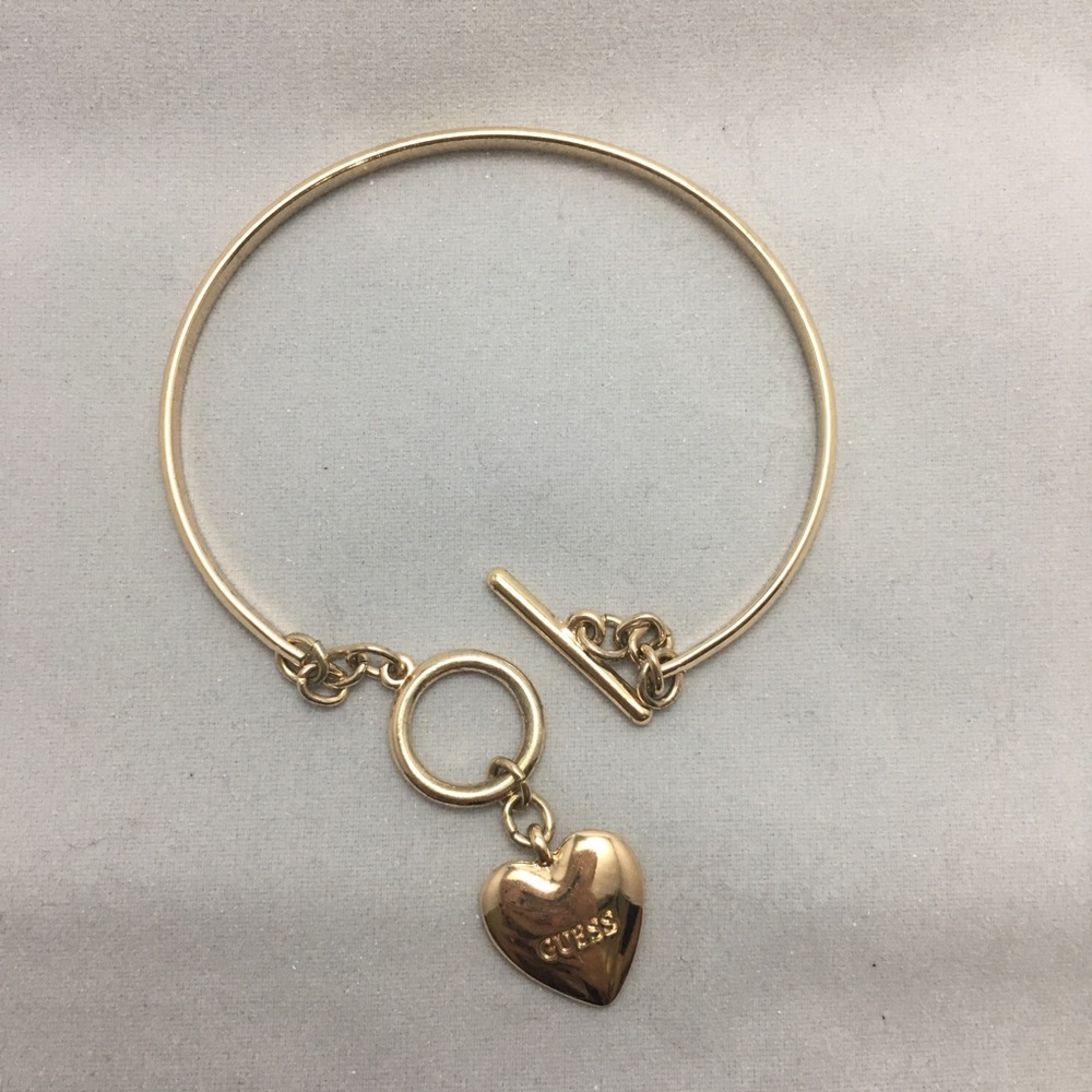 GUESS Rose Gold Bangle Bracelets